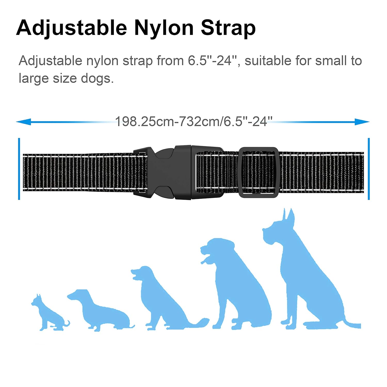 Dansrue Dog Bark Collar Pet Dog Anti Bark Collar With Beep