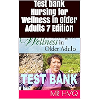 Test bank Nursing for Wellness in Older Adults 7 Edition book cover