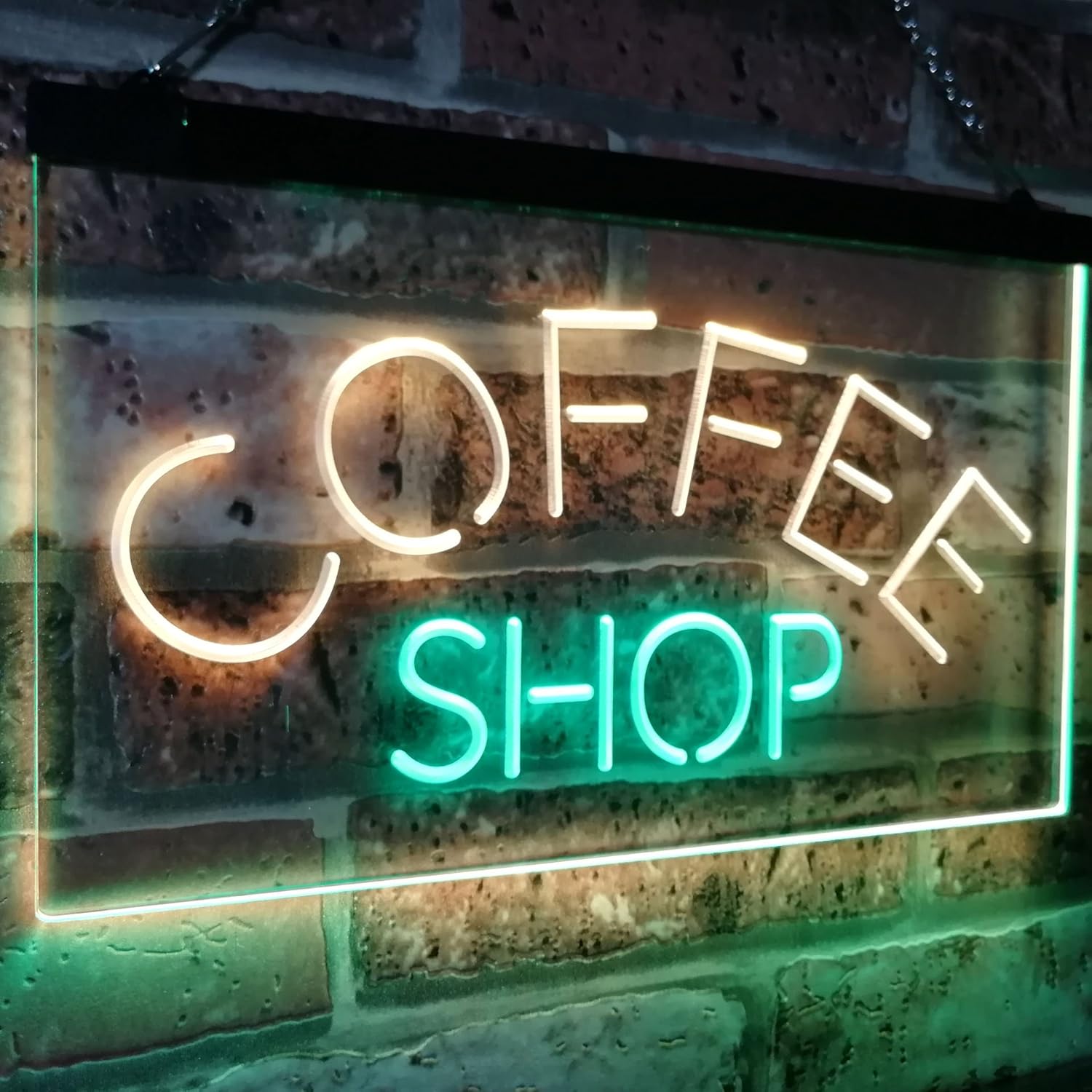 Adv Pro Coffee Shop Kitchen Bistro Decoration Dual Color Led Enseigne Lumineuse Neon Sign Blanc Et Bleu 300 X 210mm St6s32 I2111 Wb Luminaires Exterieur Luminaires Eclairage Dwteam In