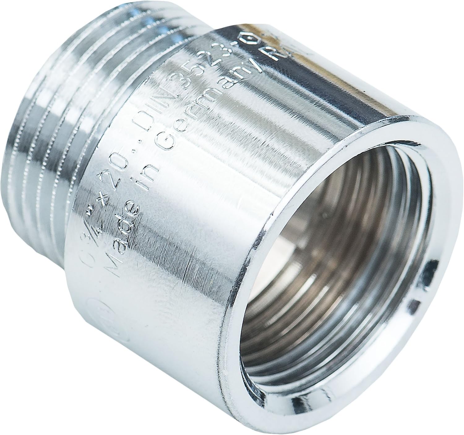 CORNAT TEC382501 Tap Extension Brass Chrome 3/4x20, 3/4 inches