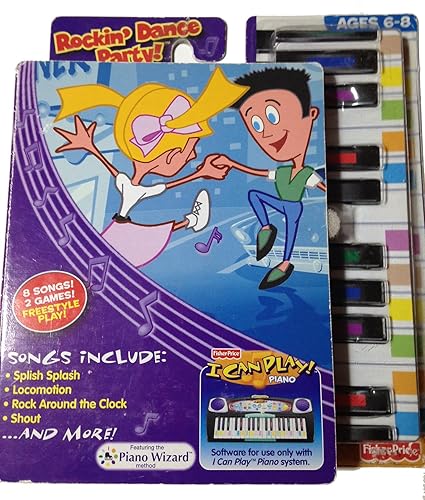 I Can Play Piano Software Rockin Dance Party Amazon Co Uk Musical Instruments