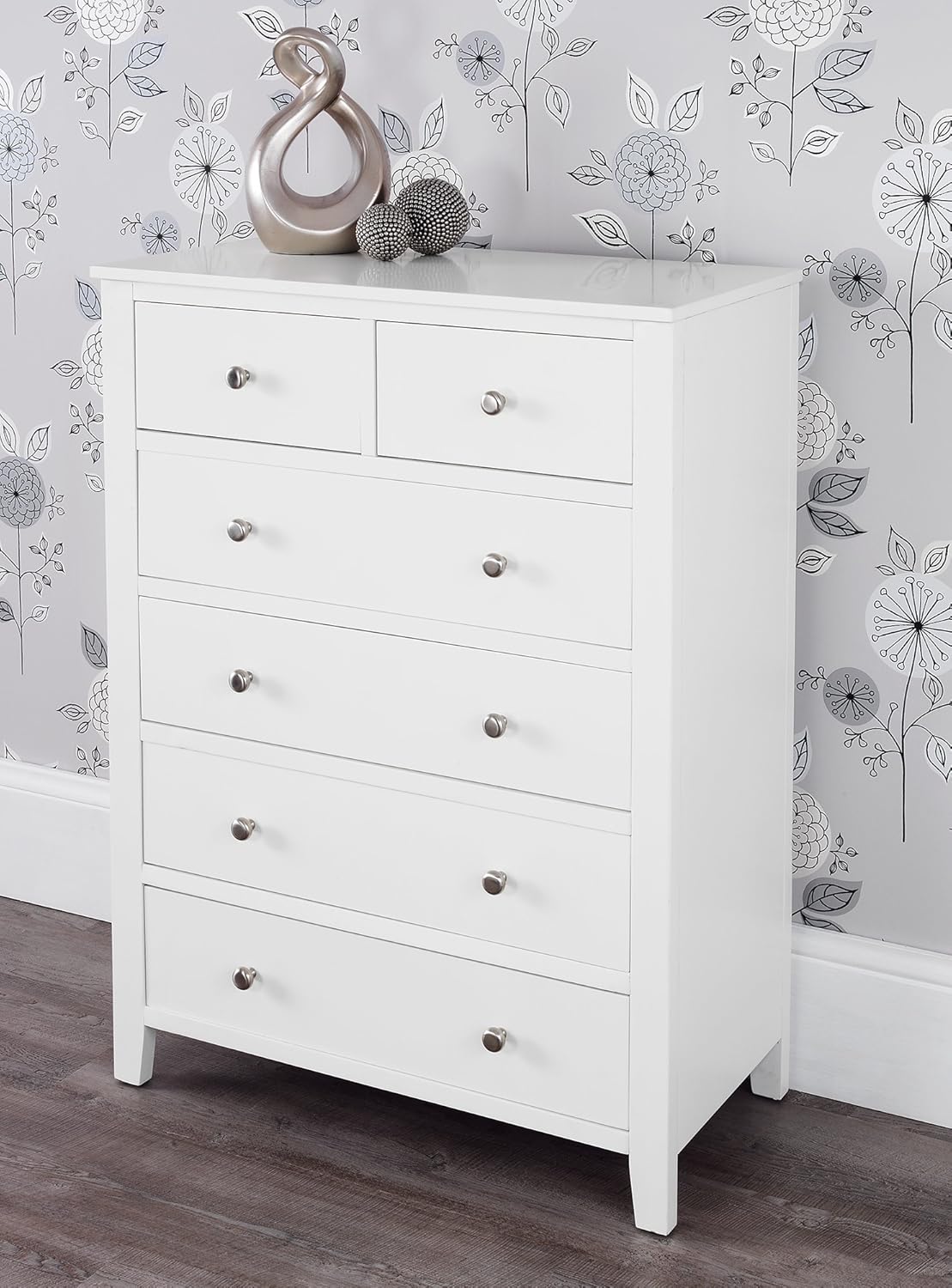 Amazon Com Brooklyn White 2 4 Chest Large White Chest With