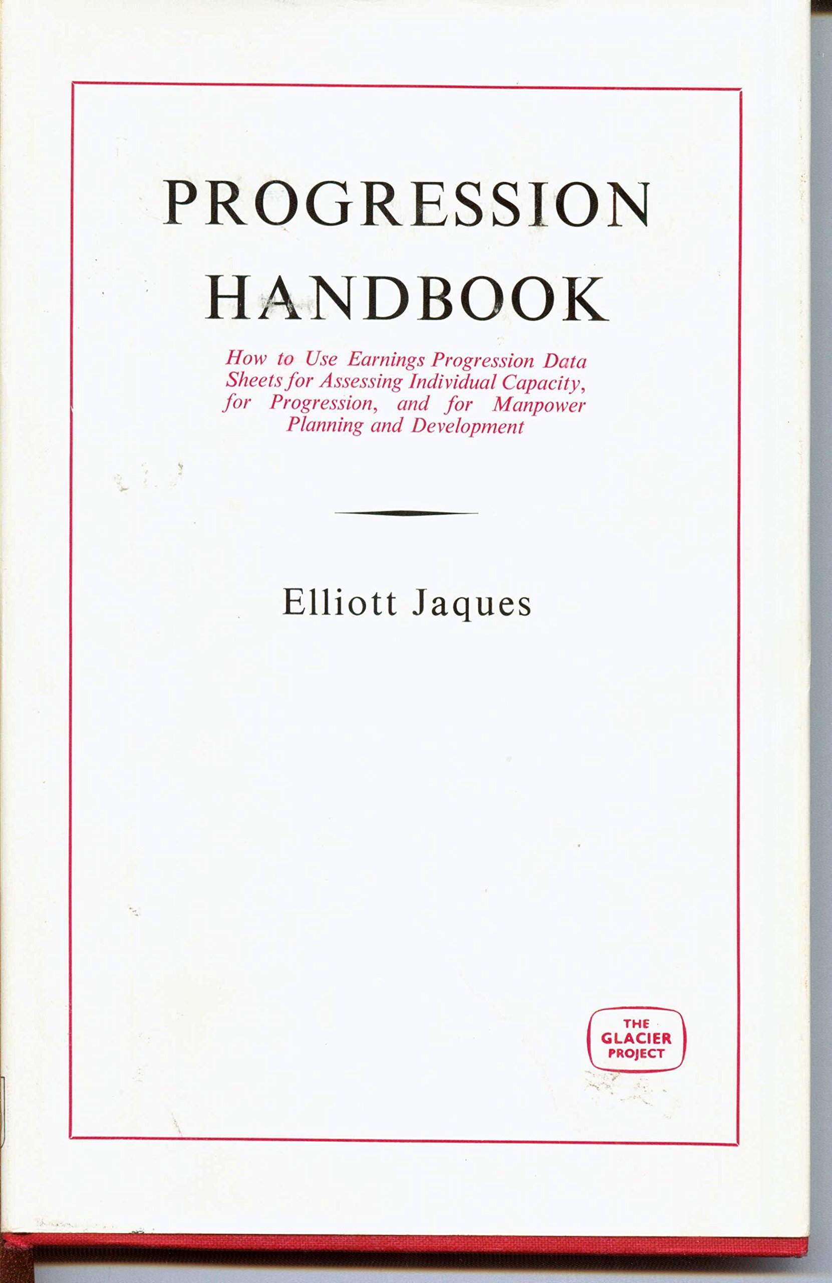 Progression Handbook How To Use Earnings Progression Data - 