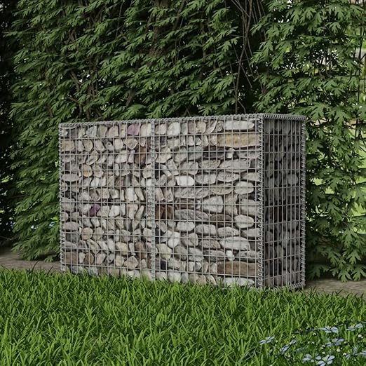 Festnight Gaviones Para Piedras Cesta Para Muro De Gaviones 150x50x100 Cm Amazon Es Hogar