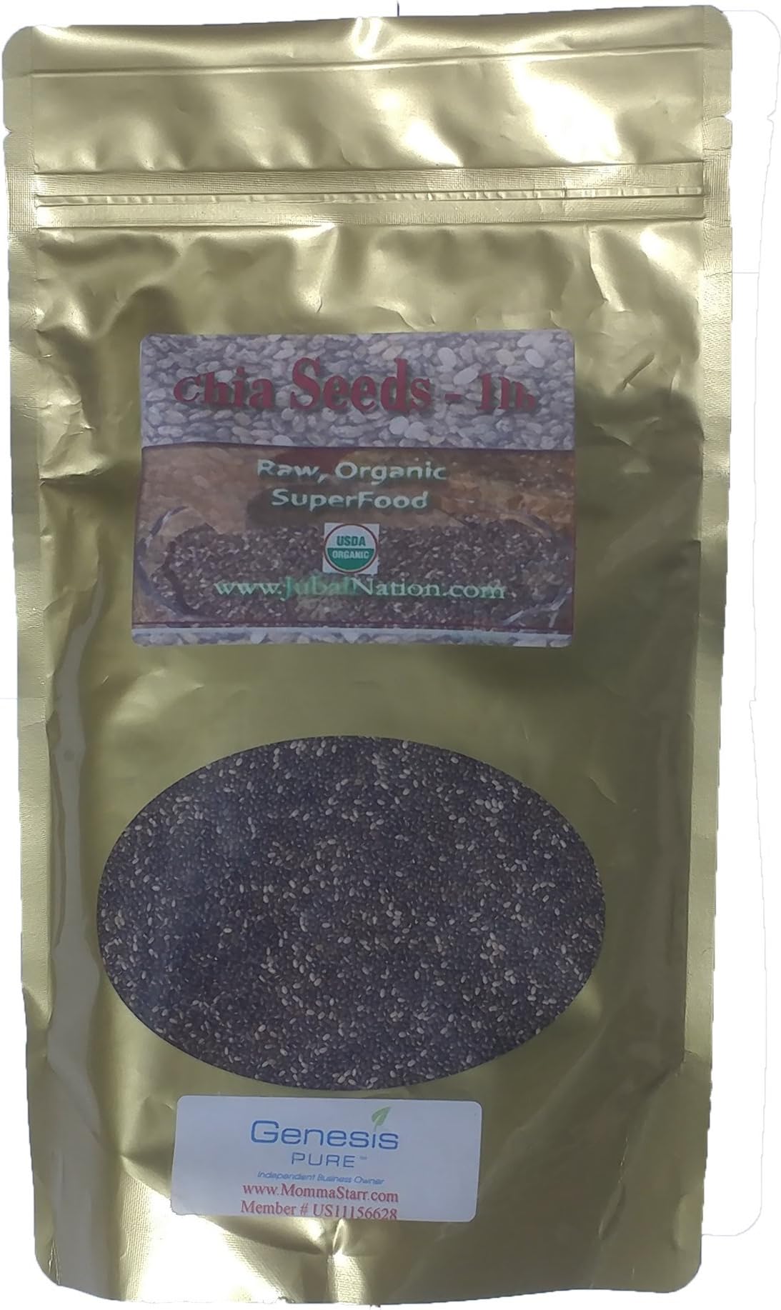 Chia Seeds - Organic One Pound