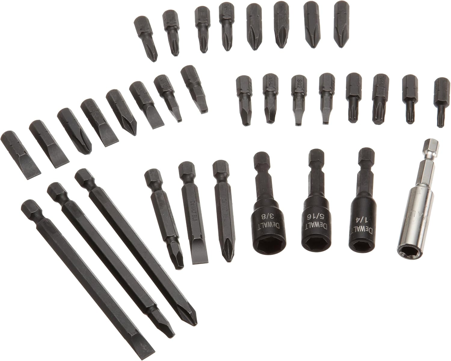 DEWALT Impact Driver, Screwdriver Bit Set, 34-Piece (DW2153), Multi - Image 3