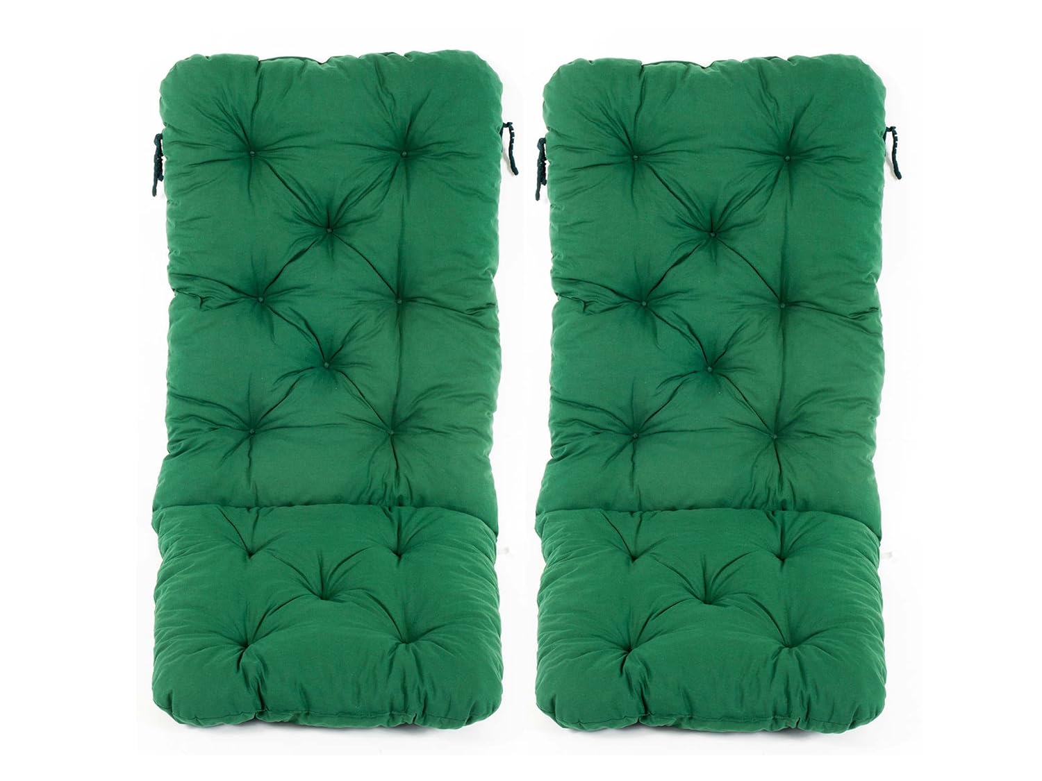 Ambientehome 120 x 50 x 8 cm HANKO MAXI Garden Chair Cotton Padded High