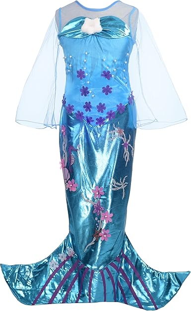 girls mermaid fancy dress