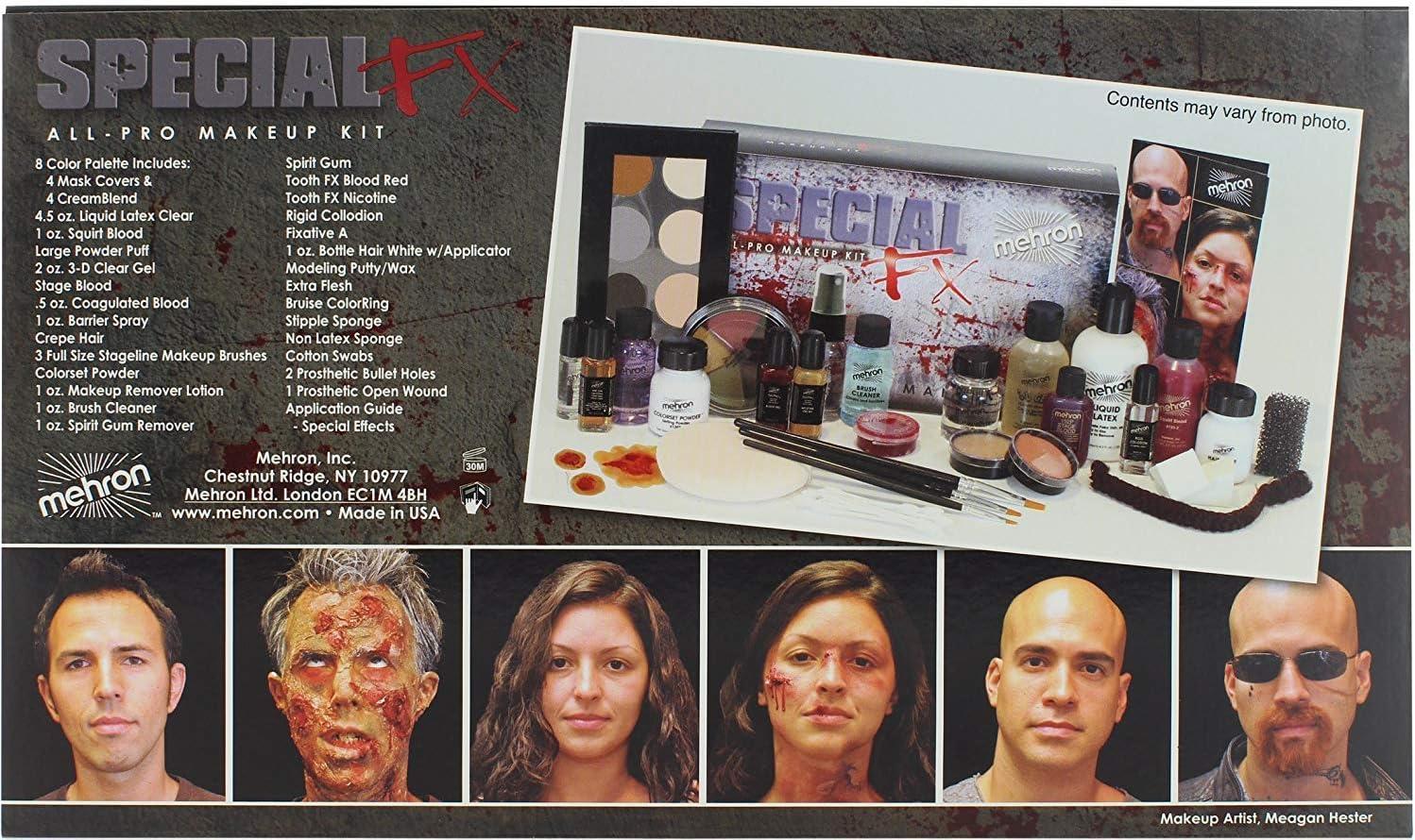 Mehron Special Fx All-pro Makeup Kit, multi-coloured - Image 4