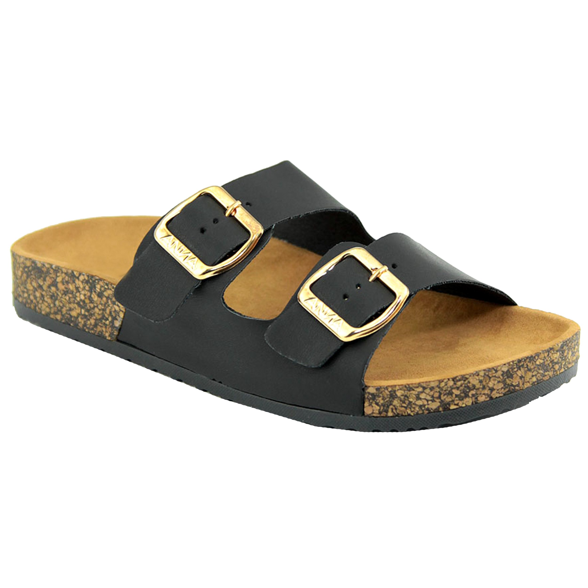 Double Buckle Amazon Womens Slide Sandals Womens Double