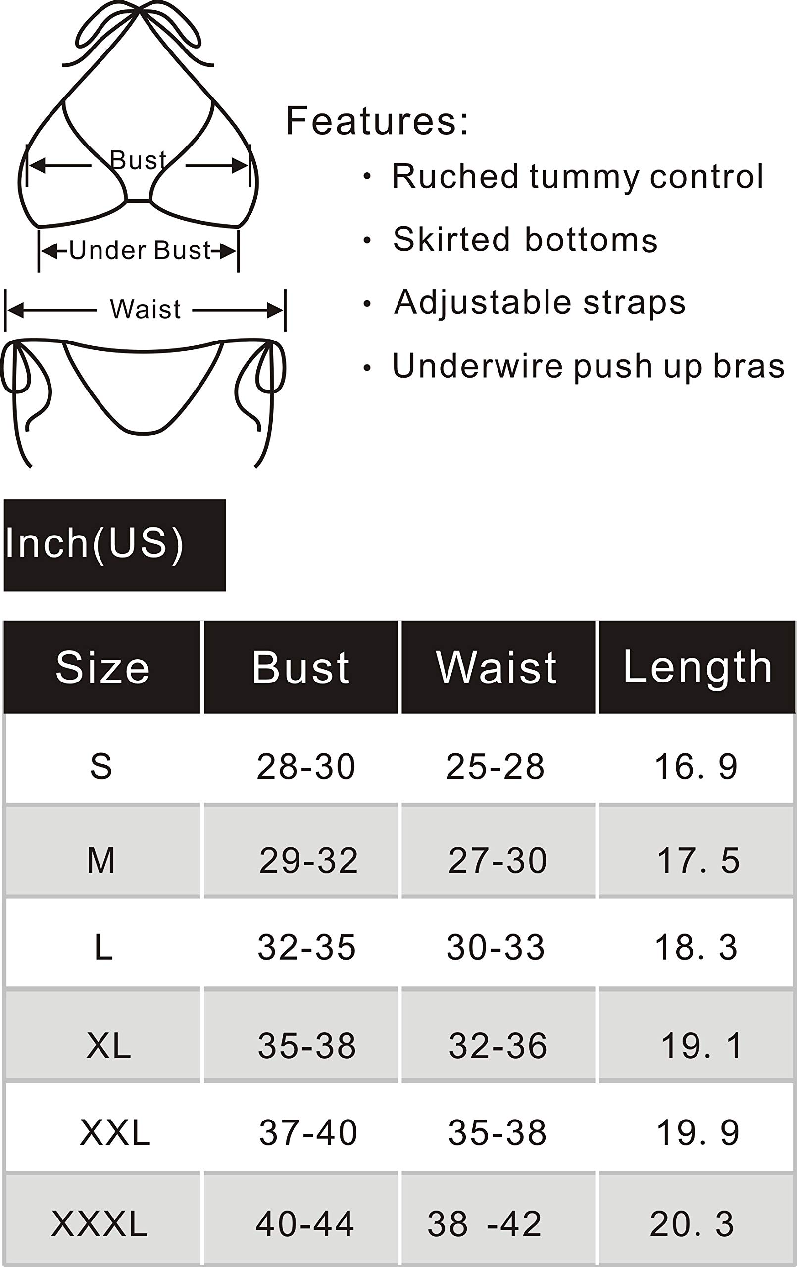 LAZOSAL Women Surf Shorts Swimsuit Bottom