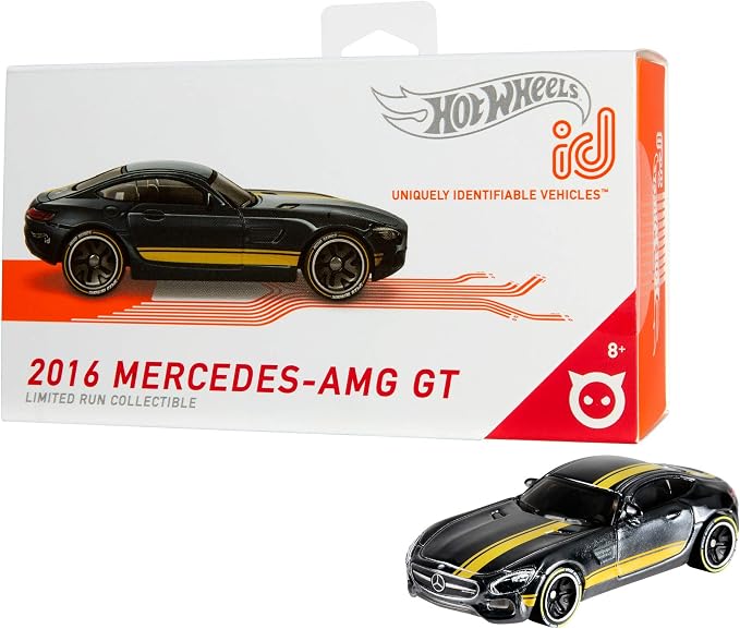 Diecast Toy Vehicles 16 Mercedes Amg Gt3 21 Hot Wheels Id Car New Case B Toys Hobbies