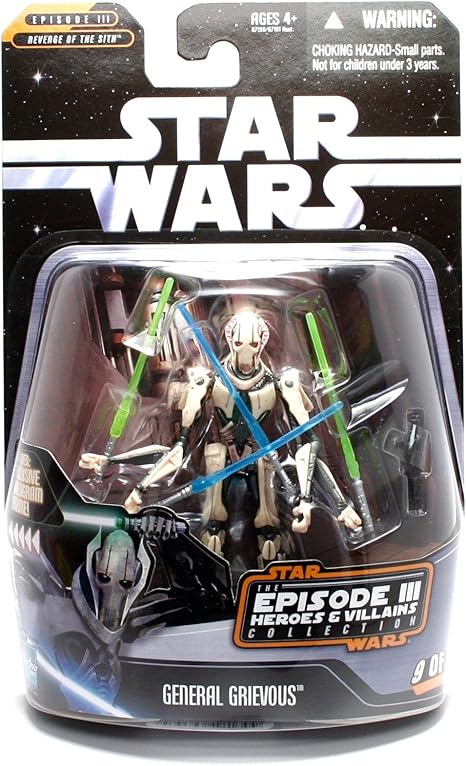 general grievous lightsaber toy