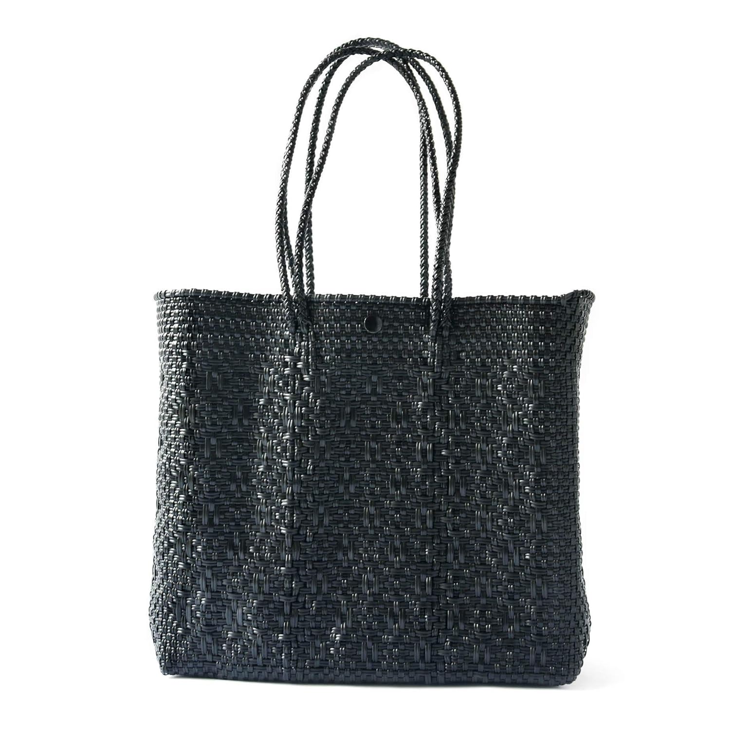 woven plastic tote