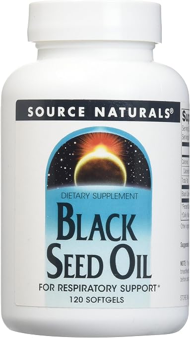 Amazon Source Naturals Black Cumin Seed Oil For Respiratory 