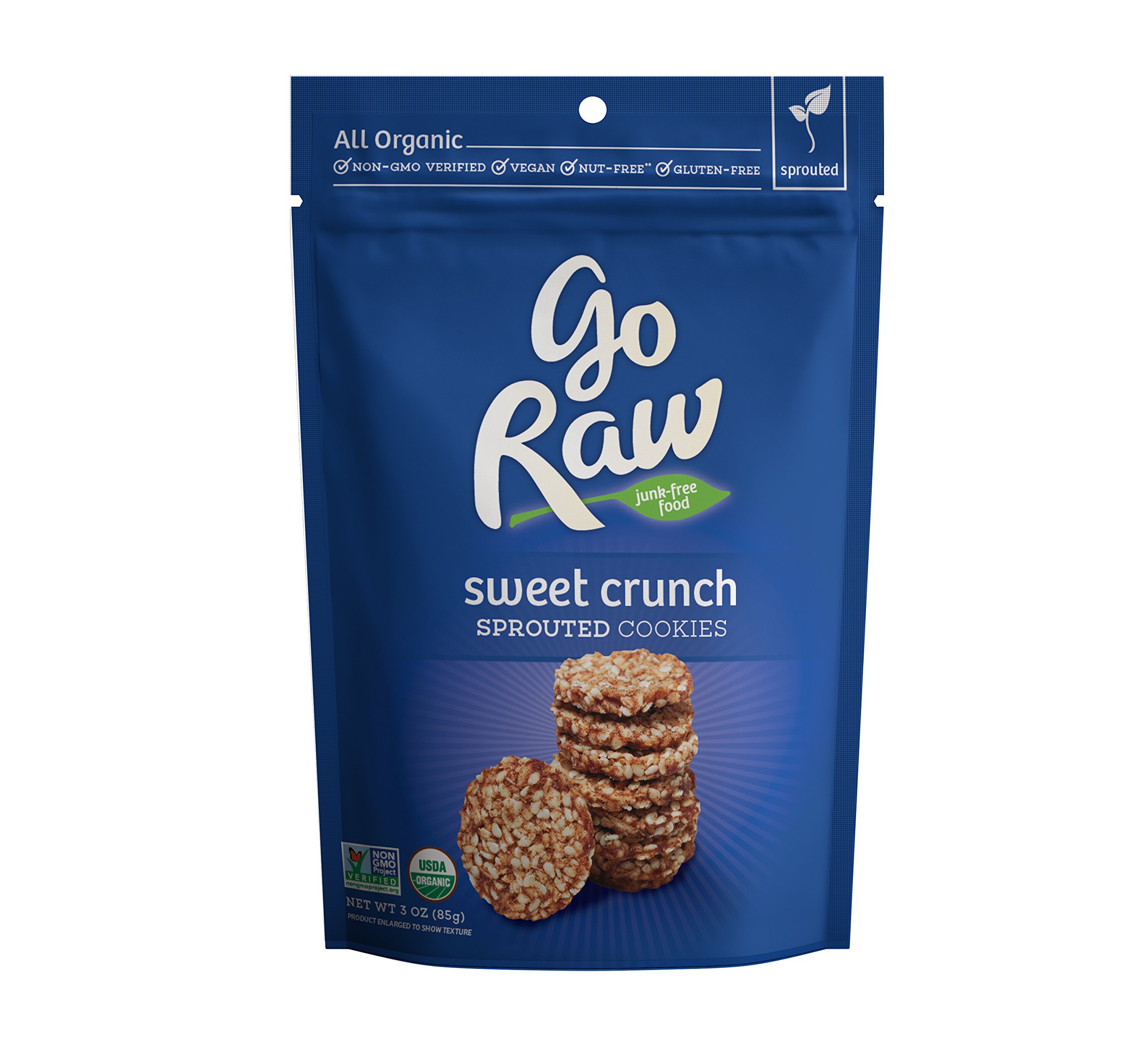 Go Raw Carrot Cake Cookies, 3Ounce (Pack of 4) Gourmet