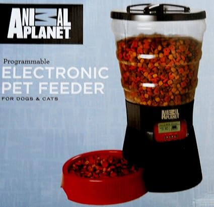 Animal Planet Pets 101 Programmable Electronic Pet Feeder Amazon