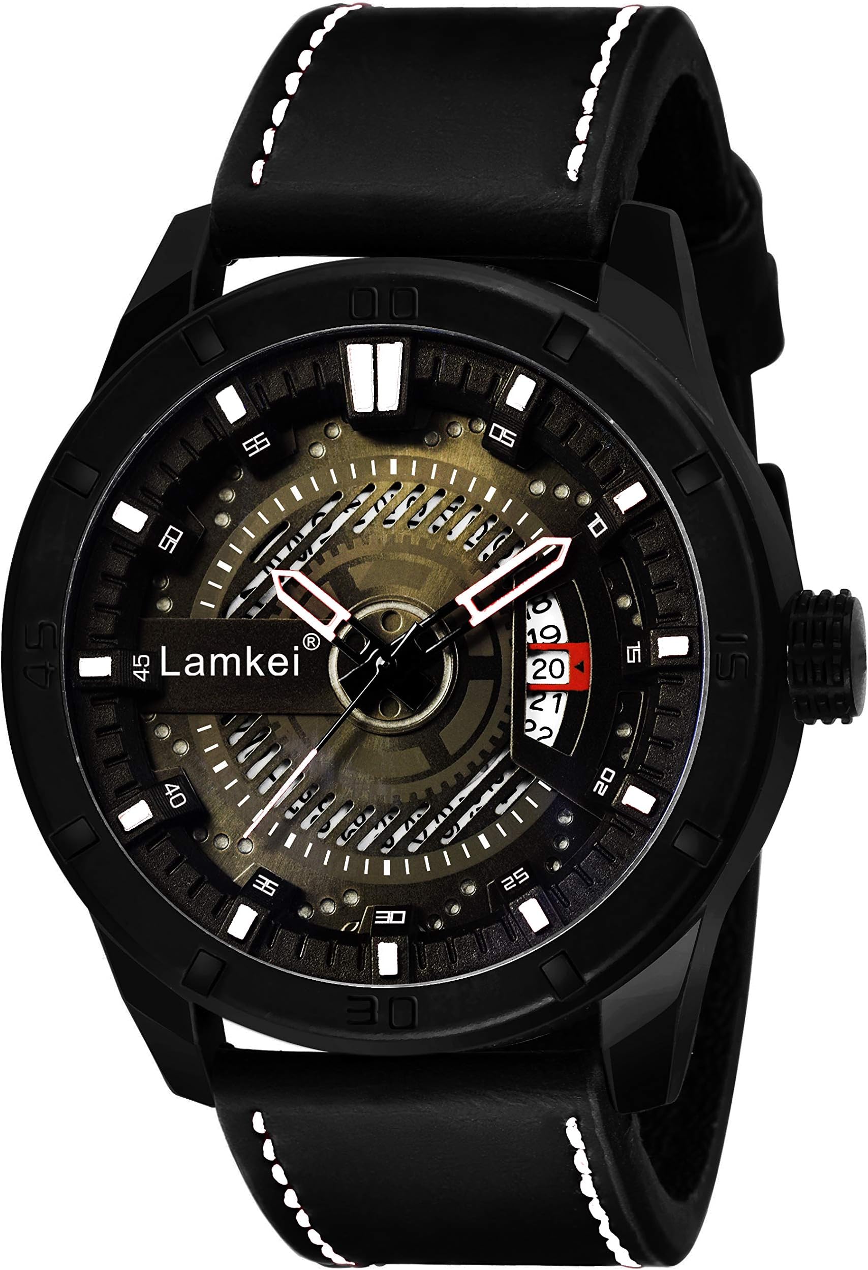 Analogue Black Dial Men's Watch