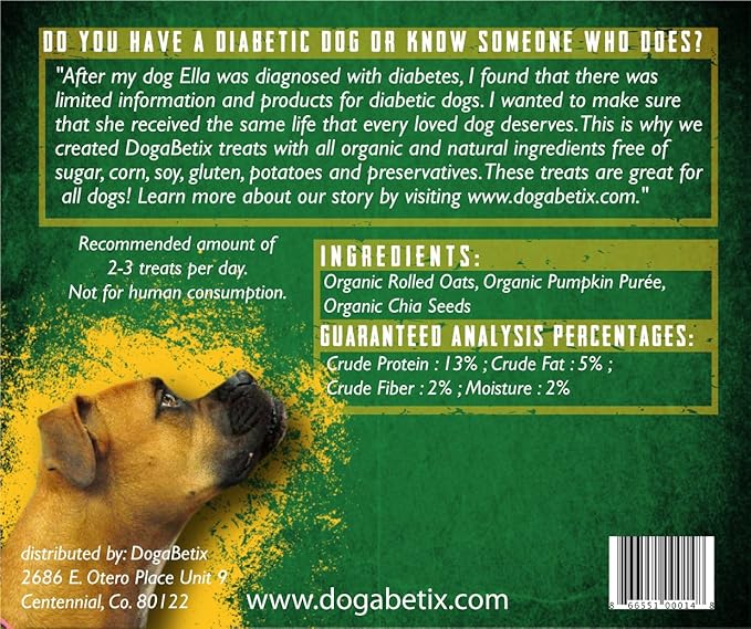 ella's diabetic dog treats