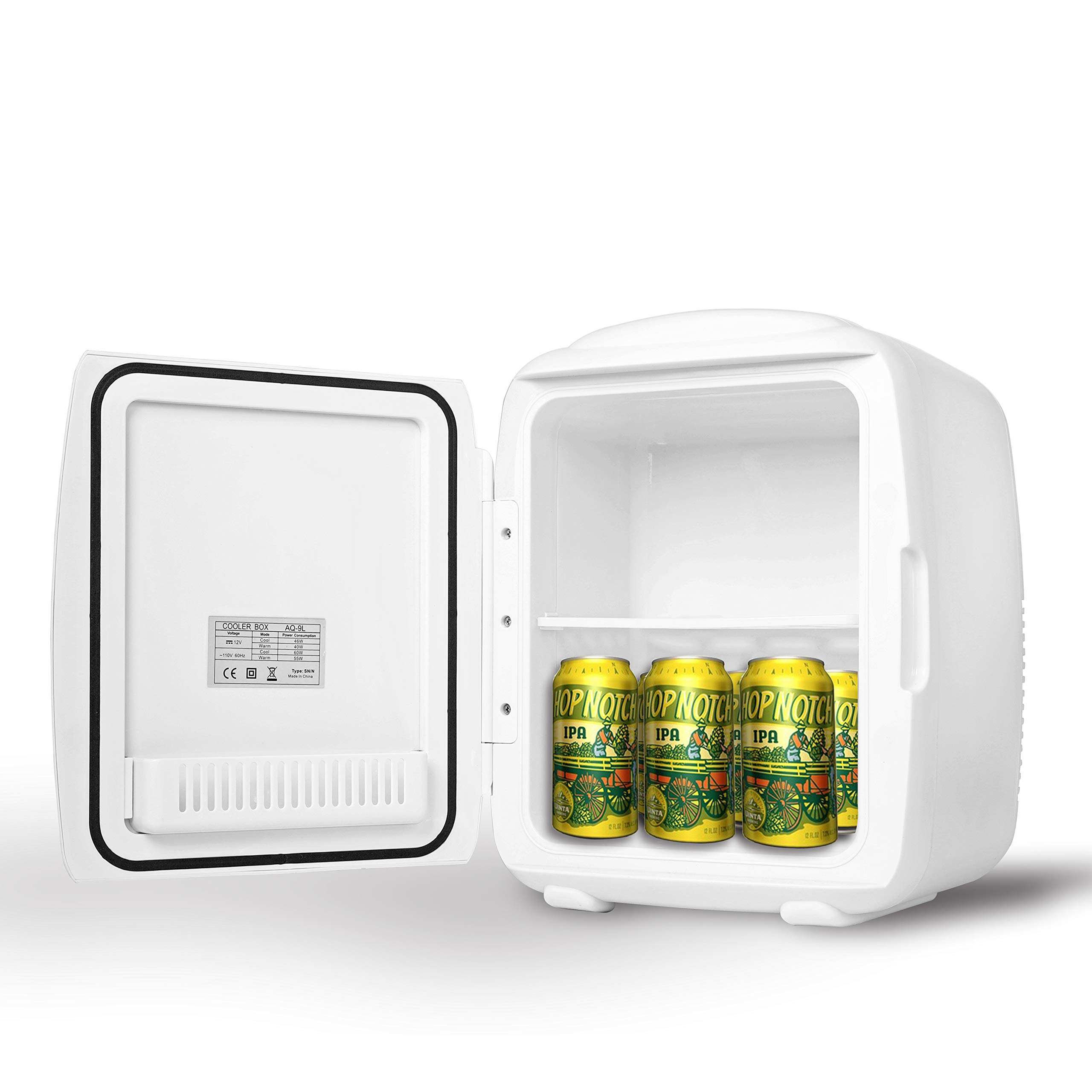 CAYNEL Thermoelectric Mini Fridge Cooler And Warmer 9 Liter/12 Can