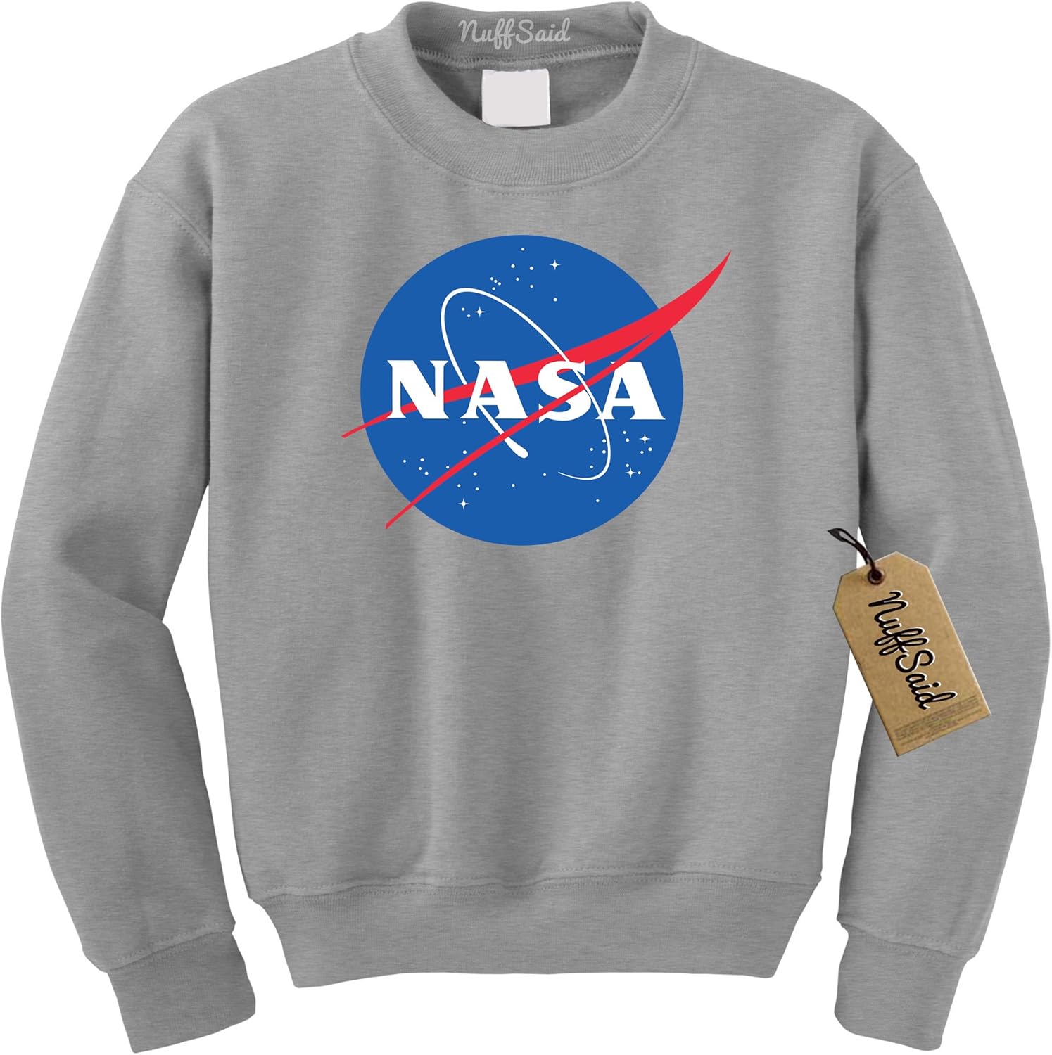 grey nasa sweater