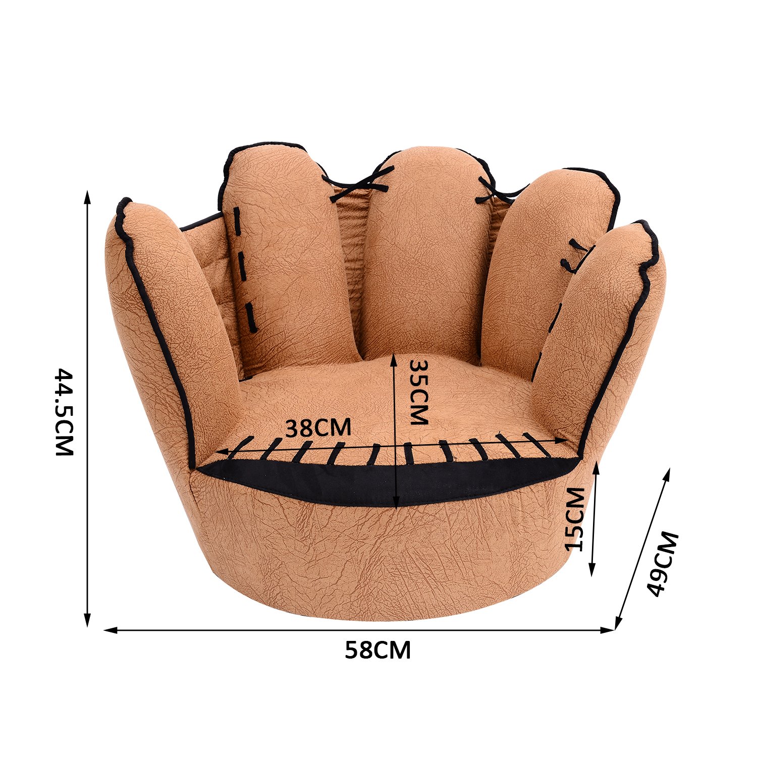 Sofa Modell Baseball Handschuh Sofa Fr Kinder Kinder Mbel