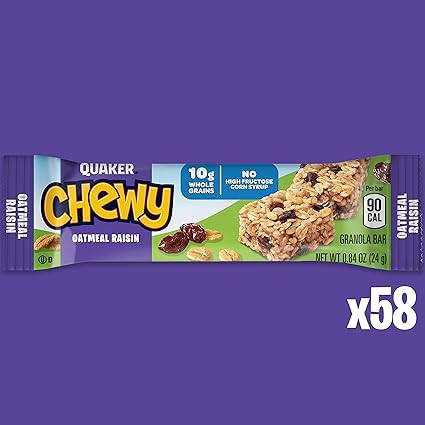 Featured image of post Steps to Make Quaker Chewy Granola Bars Oatmeal Raisin (58 Pack)