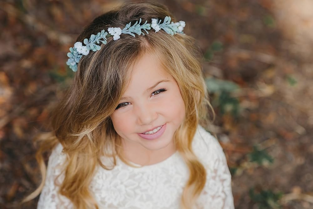 baby flower crown amazon