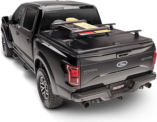 Amazon Com Undercover Ridgelander One Piece Truck Bed Tonneau Cover Df931008 Fits 2019 20 New Body Style Dodge Ram 1500 Does Not Fit With Multi Function Split Tailgate 5 7 Bed Automotive
