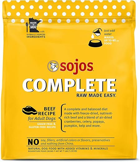 just natural raw dog food