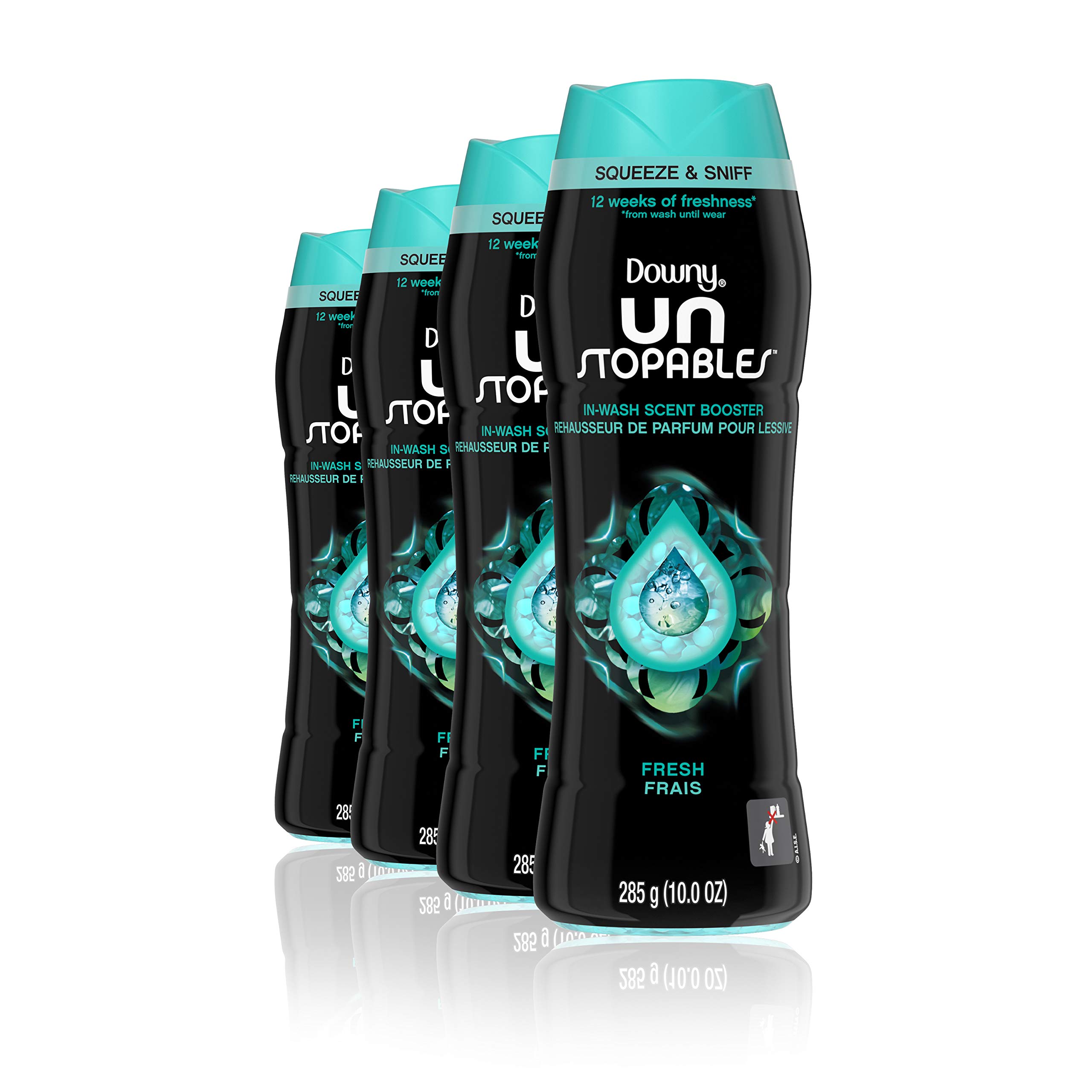 Downy Unstopables In Wash Scent Booster Beads Fresh 10 Ounce Pack Of 4 Buy Online In Faroe Islands At Faroe Desertcart Com Productid 140982467