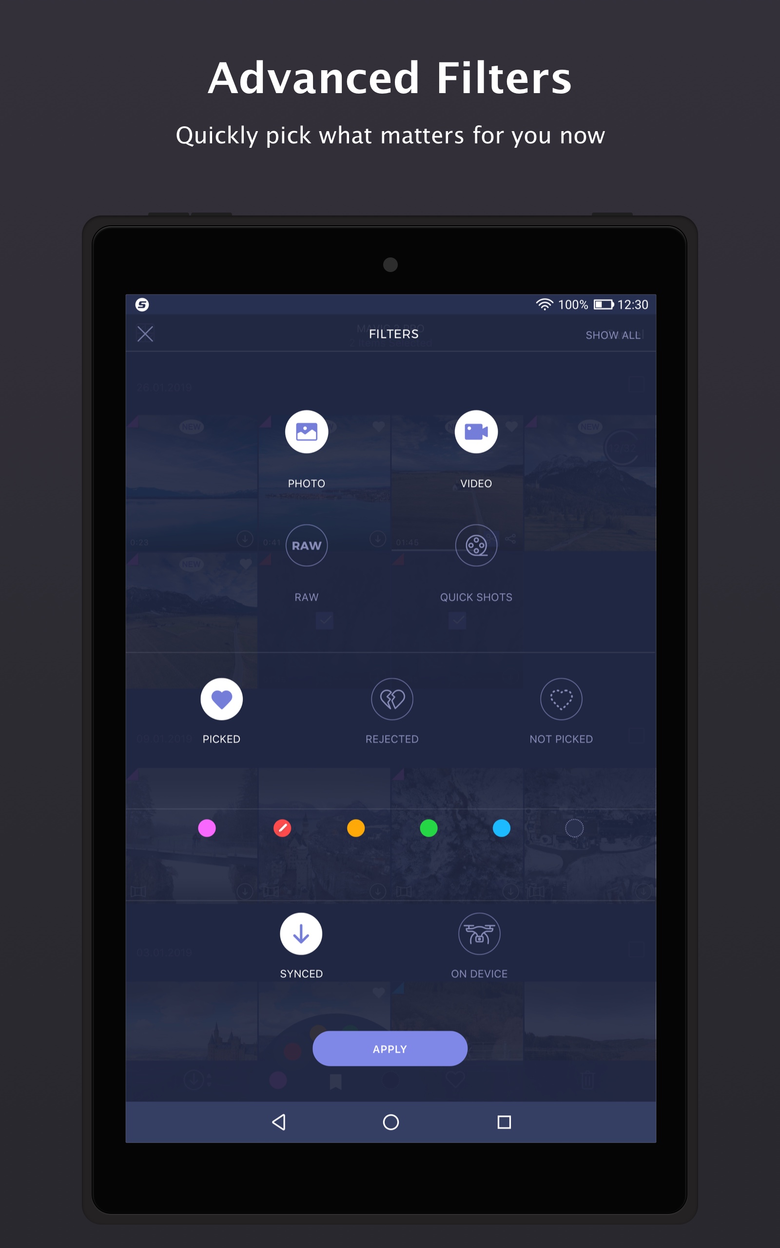 Sync for DJI: Go Mobile First (4K,H.265,Panorama)