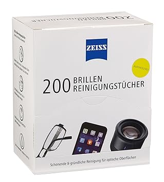 ZEISS Brillen-Reinigungstücher (200 Stück)