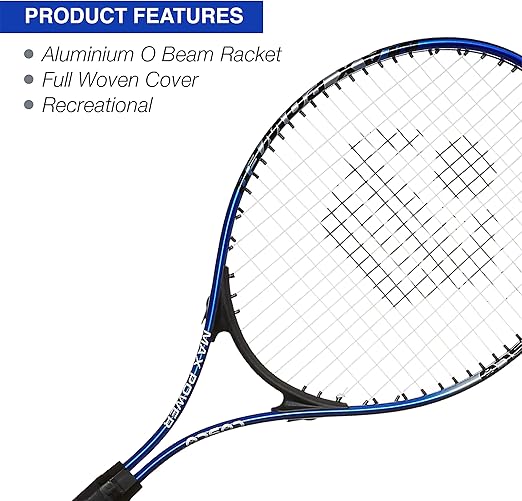 Cosco max power aluminium tennis racquet Clearance