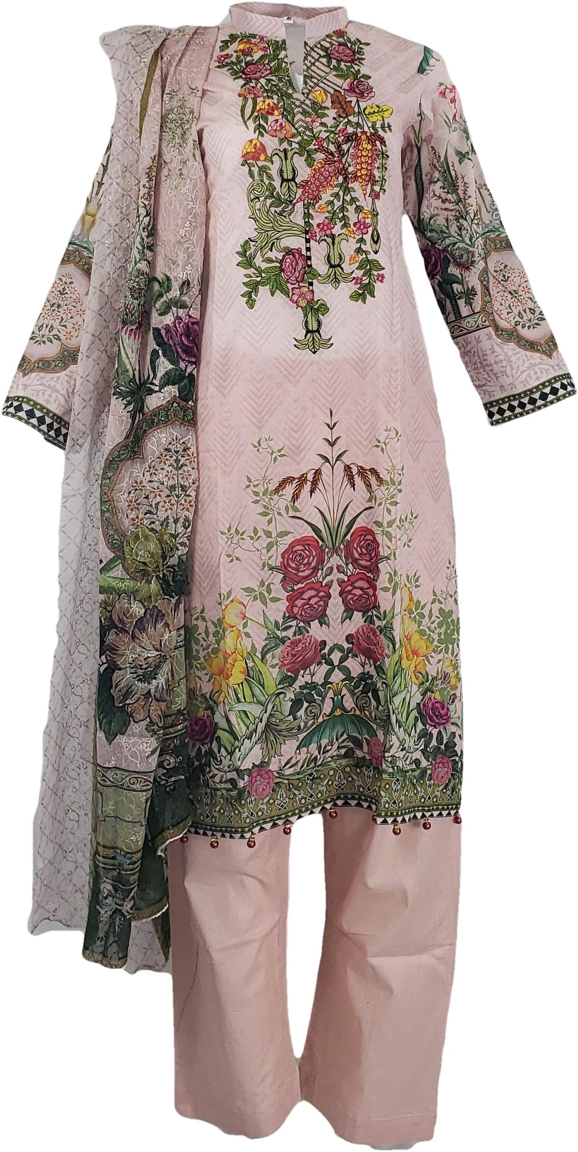 IshDeena Pakistani Party Dresses for Women. Ready to Wear. Embroidery Salwar Kameez Suit
