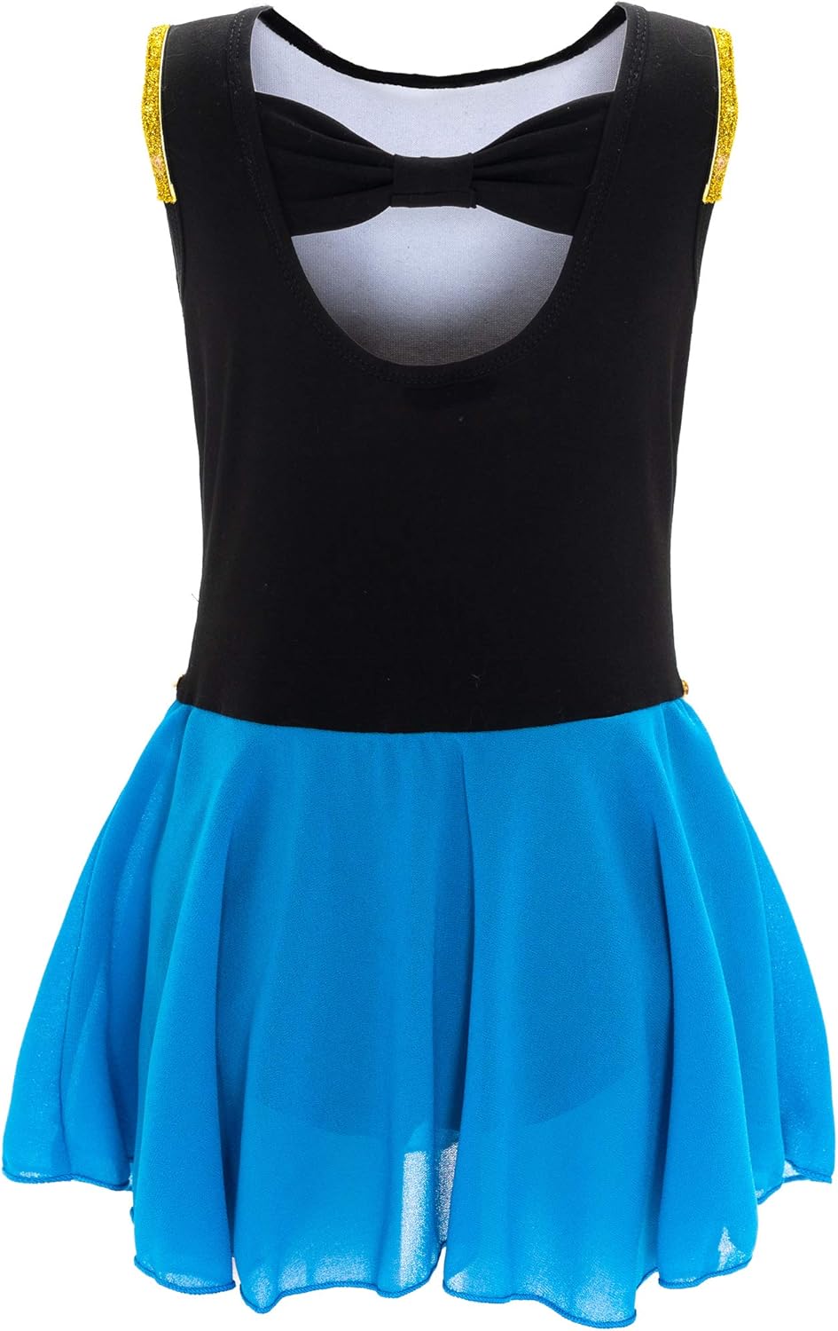 FUNNA Leotards for Girls Ballet Princess Dance Dress Back Bowknot: Clothing
