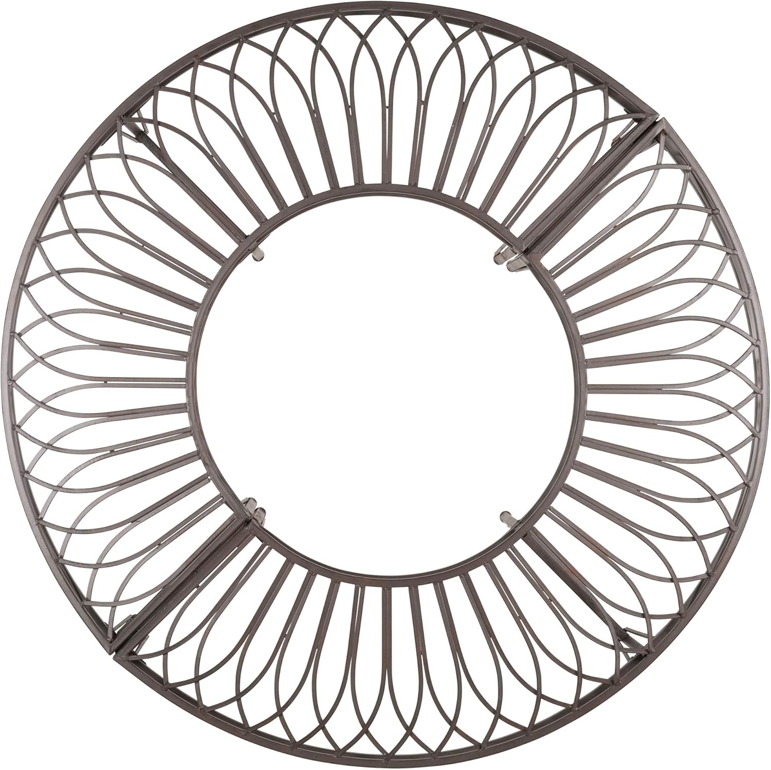 Design Toscano ZJ12063 Roundabout Circular Garden Tree Bench Seat, 47 Inch, Grey : Outdoor Benches : Garden & Outdoor