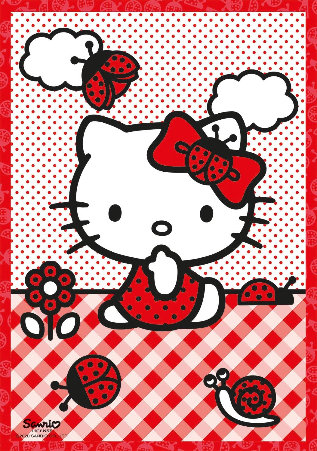 Clementoni – 20171 – Puzzle 104 pieces + 3D Model – Hello Kitty – Made ...
