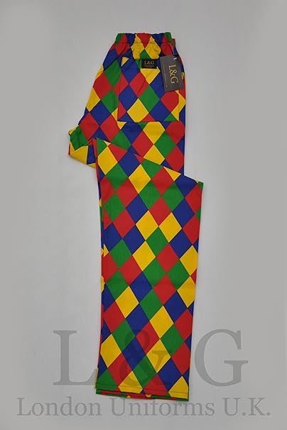 harlequin chef trousers