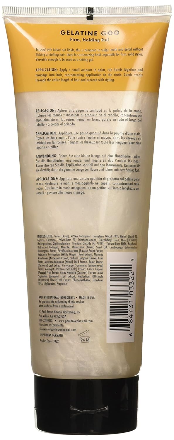 Buy Paul Brown Hawaii Gelatine Goo Firm Holding Gel 6 8 Ounce Online At Low Prices In India Amazon In