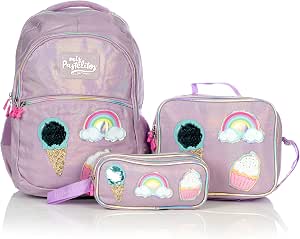 Set de Mochila, lonchera y lapicera Mis pastelitos Rainbow Cupcake de  SprayG : Amazon.com.mx: Hogar y Cocina
