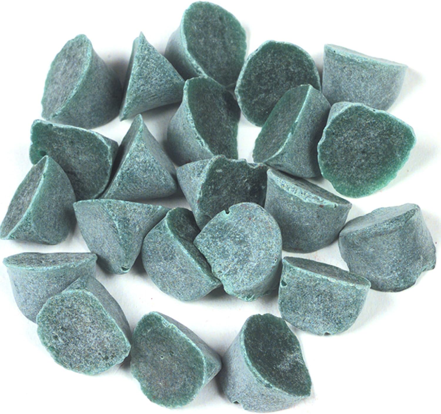 Raytech41-340 V Cut Cylinders Ceramilite Media, 65 lbs/cu ft Density, 5/8" Size, 20lbs Weight