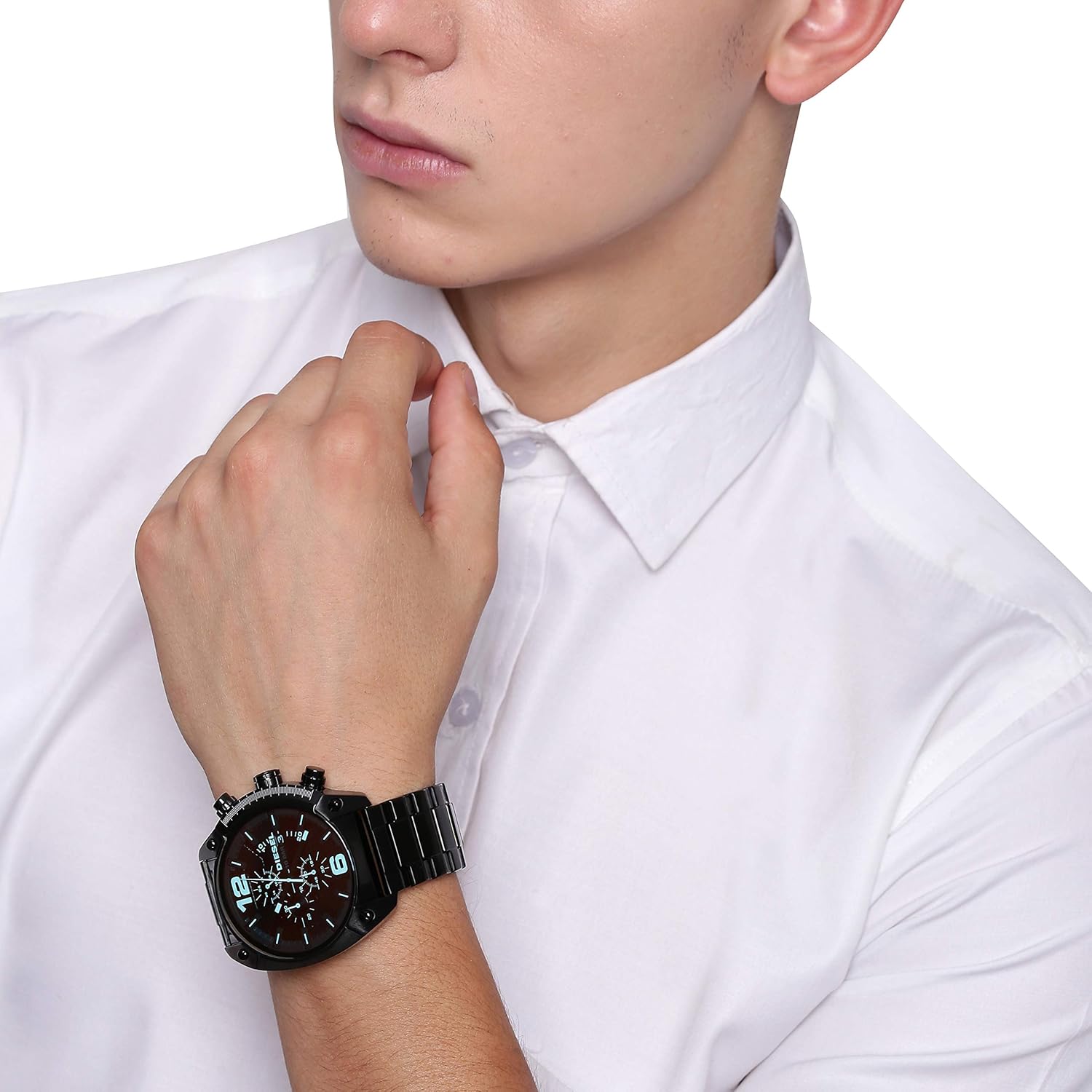 Amazon Co Jp Diesel O Ba Huro Menzu Wrist Watch Watches Blk Diesel Wrist Watches