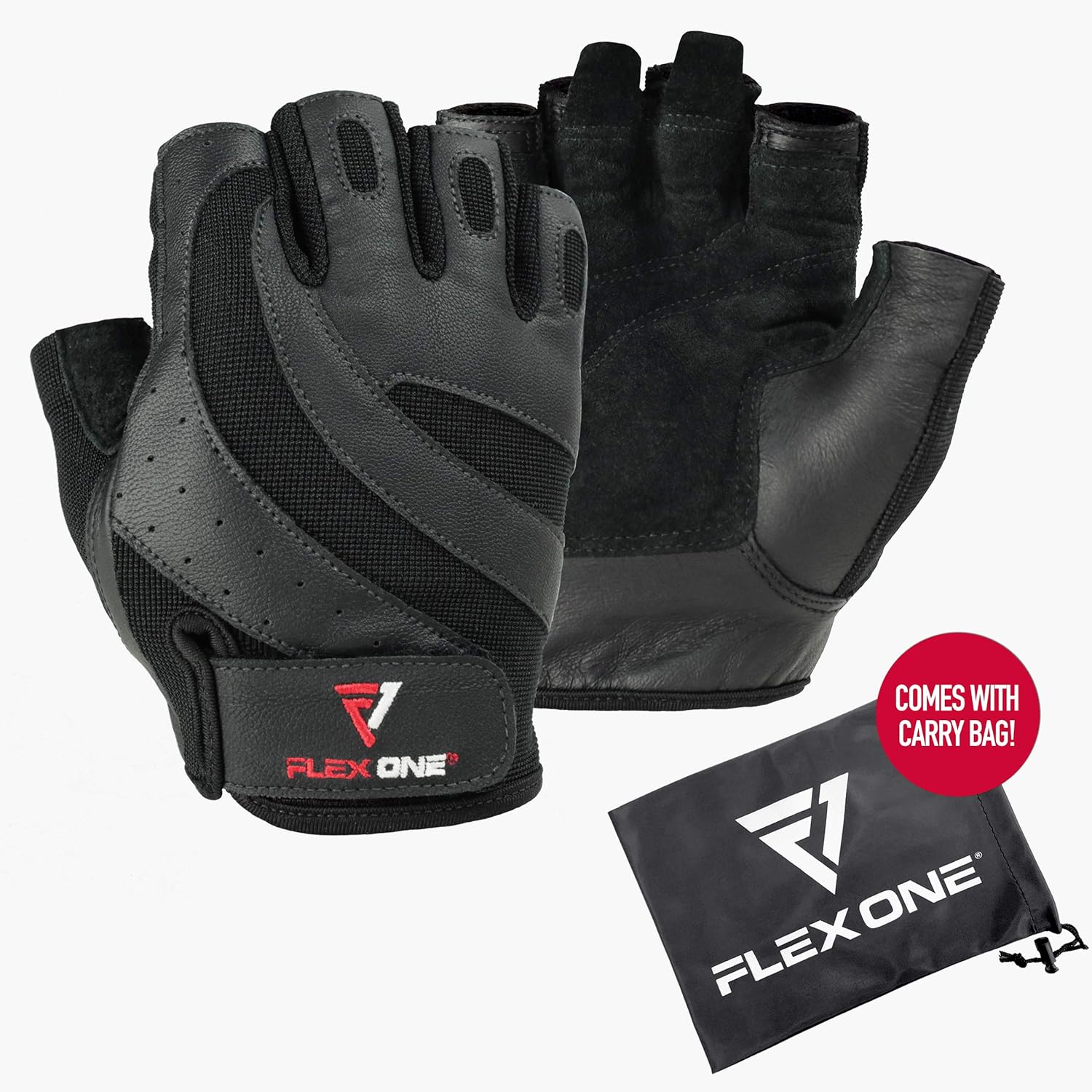 Flexone Fitness 2019 Exercise And Weight Lifting Gloves For Men And Women With Pull Tabs For Gymhome Workouts Crossfit Weightliftingtraining