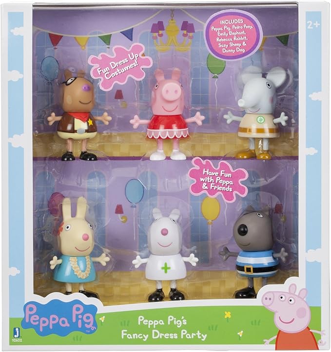 Amazon.dePeppa Pig Fancy Dress Party 6 Pack