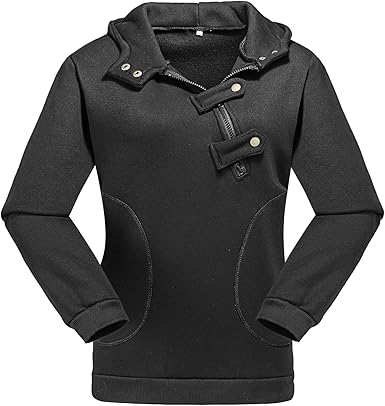 plain black zip up sweater