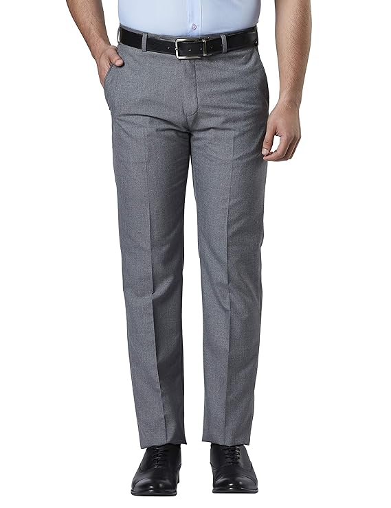 Buy Raymond Men's Flat Front Contemporary FIT Pants Regular at Amazon.in