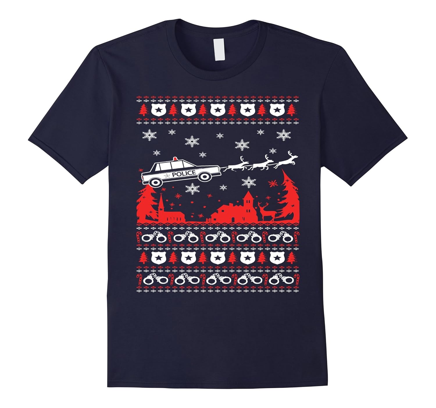 Police Christmas Sweaters &Hoodies Tshirt-ANZ