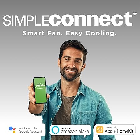 hunter simple connect google home