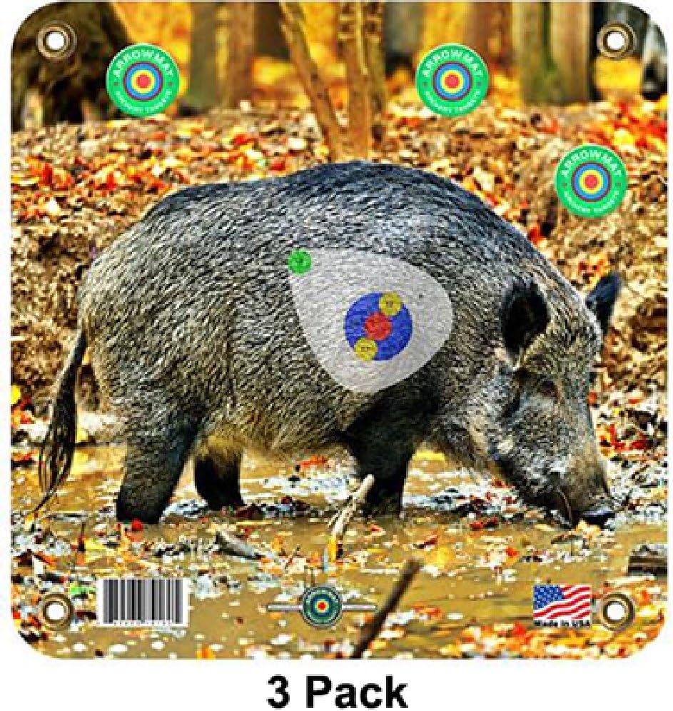 Arrowmat Foam Rubber Hog Target Face, 17 x 17-Inch